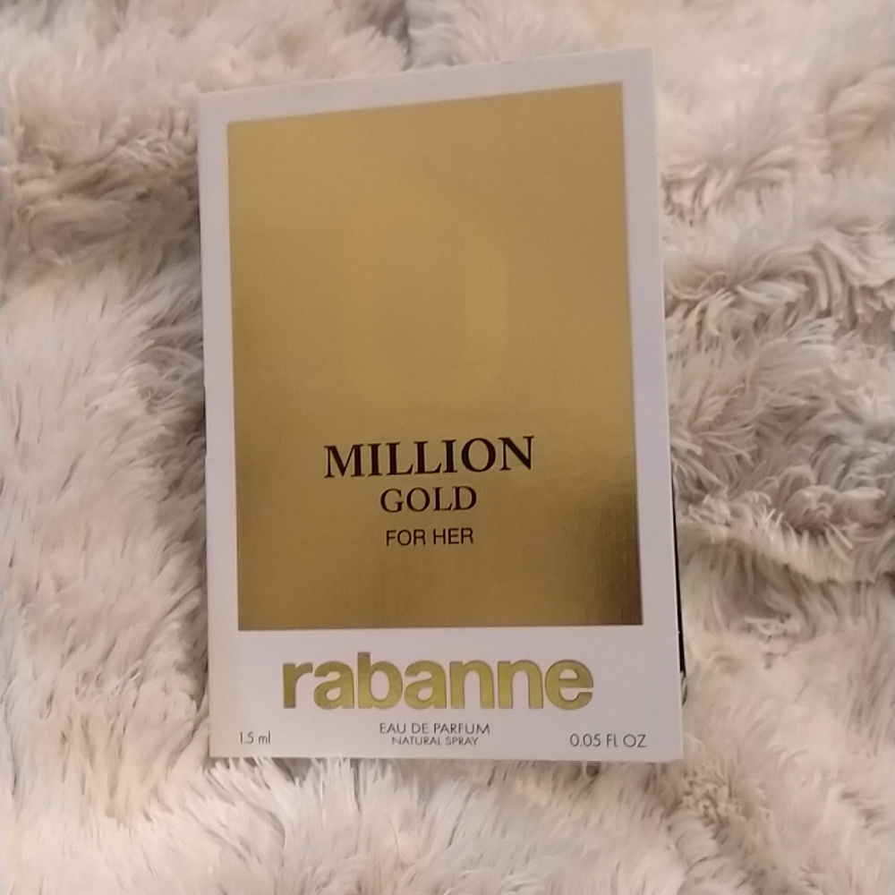 rabanne Million Gold for Her Sample Card